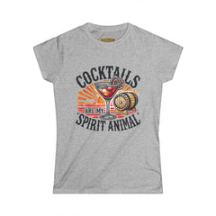 Cocktails Spirit Tee - Womens